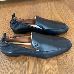 New Tory Burch leather loafers